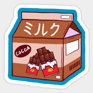 Chocolate Milk Sticker